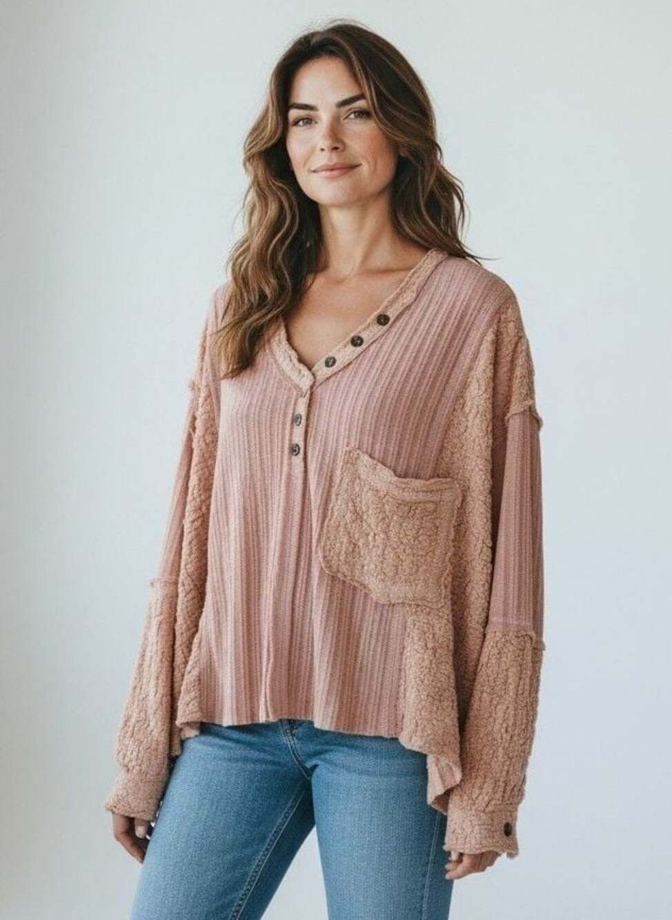 POL Vintage Bloom Lace Appliqué Top YKT1753
